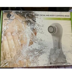 MiroPure Sonic Facial and Body Cleansing Brush IPX7 Waterproof Wireless Charging